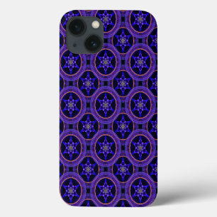 Bloemige Moderne Boho Elegante Abstracte Patroon # iPhone 13 Hoesje