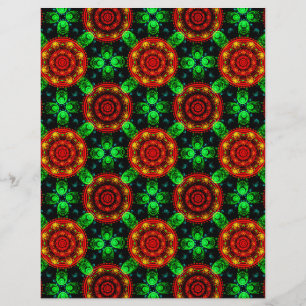 Bloemige Moderne Boho Elegante Abstracte Patroon # Flyer