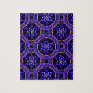 Bloemige Moderne Boho Elegante Abstracte Patroon # Legpuzzel