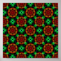 Bloemige Moderne Boho Elegante Abstracte Patroon #