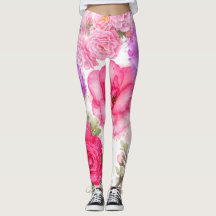 Bloemige ontwerp leggings