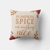 Bloemige Plezier Seizoenen Kussen (Achterkant)