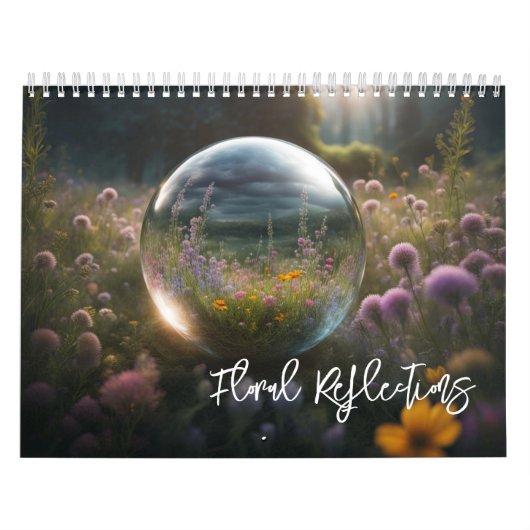 Bloemige Reflecties Kalender (Hoes)