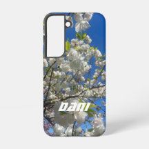 Bloemige Samsung telefoonhoes