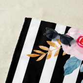 bloemige strandlaken (In situ)