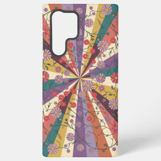 bloemige telefoonhoes, samsung galaxy hoesje