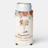 Bloemige Terracotta Boho Bruiloftsfeest (Seltzer Voorkant)