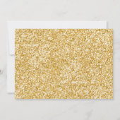 Bloemige uitnodiging eerste verjaardag meisje Roze (Achterkant)