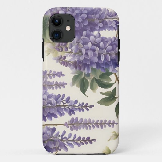 bloemige Wisteria Case-Mate iPhone Case (Achterkant)