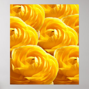 Bloemindrukking I Poster