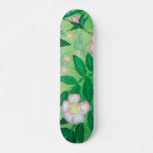 Bloeming van Wild Roos Rosa Canina Skateboard (Voorkant)
