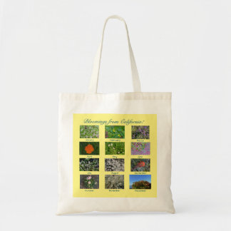 Bloemingen uit Californië! Tote bag