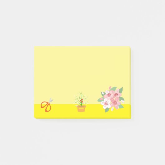 Bloemist Art 4 Post-it® Notes (Voorkant)