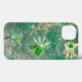Bloemist Botanische Groene Bloemen Case-Mate iPhone Case (Achterkant (horizontaal))