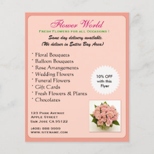 Bloemist_Promotie(Folder) Flyer