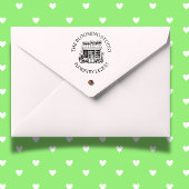 Bloemist Storefront Studio Rubber Stamp Rubberstempel