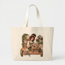 Bloemist Tote Tas | Bloemschikker Bloemenliefhebbe