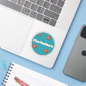 Bloemisterij Sticker (Laptop met iPhone)
