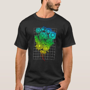 Bloemisterij Tuinman Bloesem Tuin Kleurrijk Da T-shirt