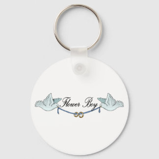 Bloemjongen Sleutelhanger