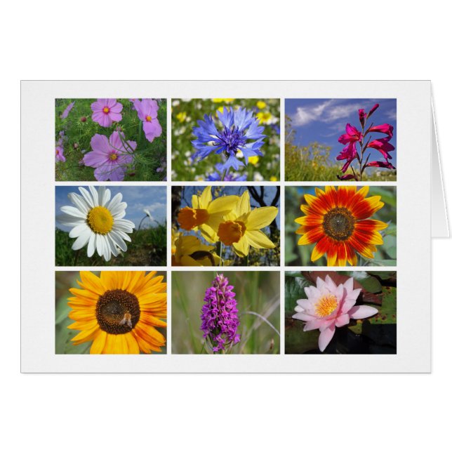 Bloemkaart (Voorkant Horizontaal)