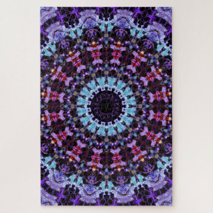 bloemkaleidoscoop puzzel legpuzzel