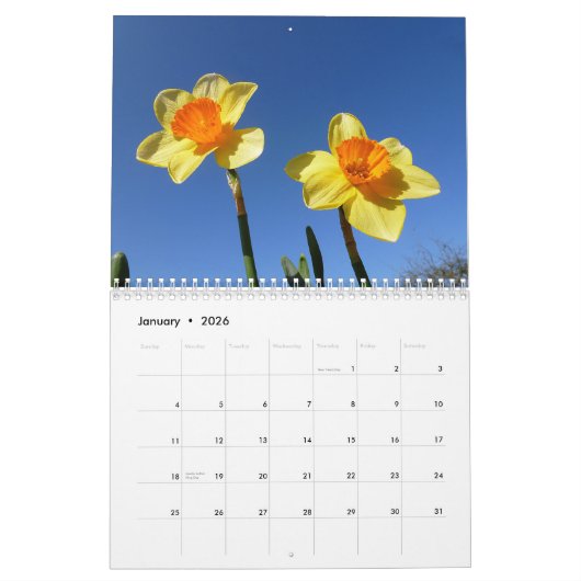 Bloemkalender 2013 kalender (Jan 2026)