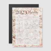 bloemkalender 2023 roze (Voorkant / Achterkant)