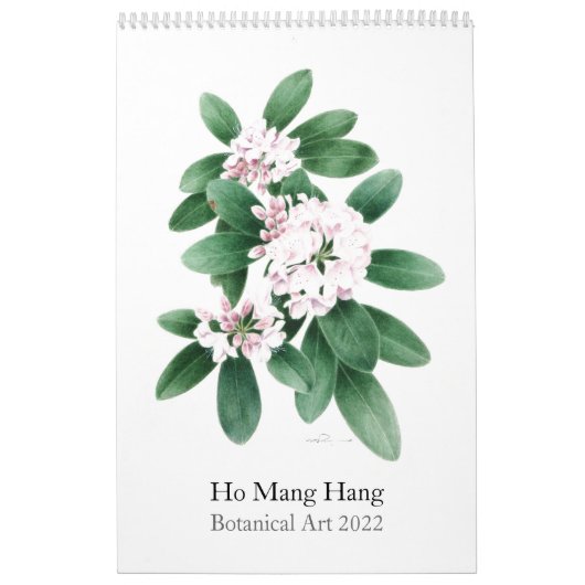 Bloemkalender door Ho Mang Hang 2022 Kalender (Hoes)