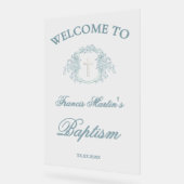 bloemkam | doop acryl bord (Hoek)