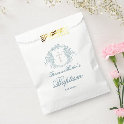 bloemkam | doop bedankzakje (Gezegeld)