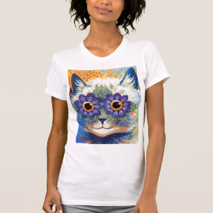 Bloemkat T-shirt