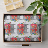 Bloemkat Tissuepapier (Geschenk)