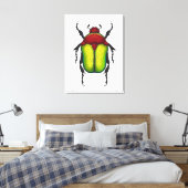 Bloemkever Canvas Afdruk (Insitu (Slaapkamer))