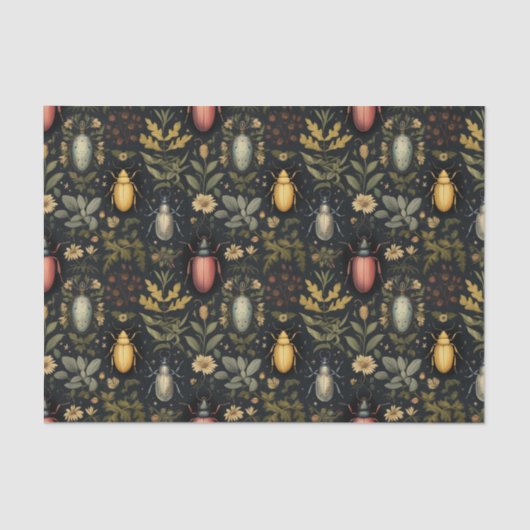 Bloemkevers en insecten tissuepapier (Voorkant)