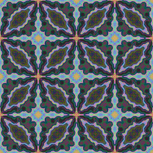 Bloemklokken Vierkante Klok