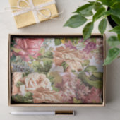 bloemkollage tissuepapier (Geschenk)