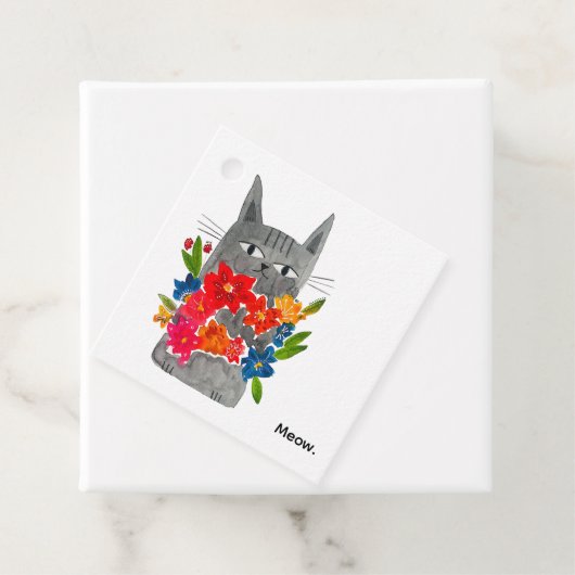 Bloemkool Bedankjes Labels (In situ)