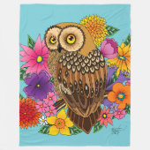 Bloemkool Fleece Deken (Voorkant)
