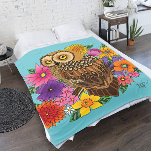 Bloemkool Fleece Deken