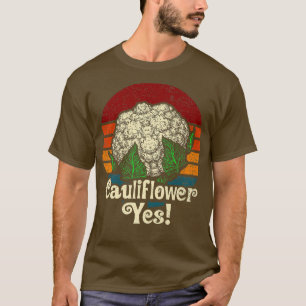 Bloemkool Ja Funny Vegetable Gardener Premium T T-shirt