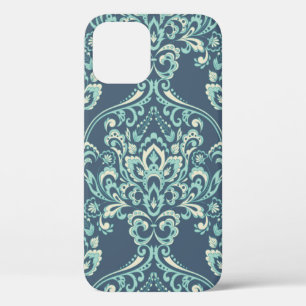 bloemkool. Klassieke barokflorale o iPhone 12 Hoesje