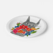 Bloemkool Papieren Bordje (Gekanteld)