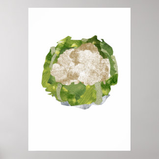 Bloemkool Poster