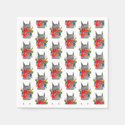 Bloemkool Servet (Voorkant)