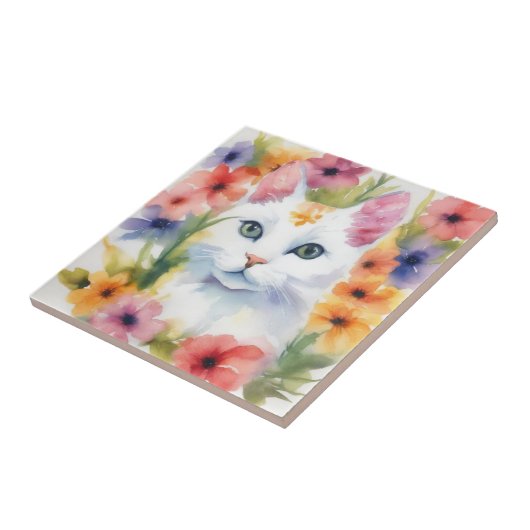 Bloemkool Tegeltje (Zijkant)