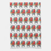 Bloemkool Theedoek (Verticaal)