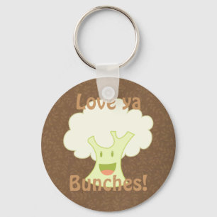 bloemkoolbos sleutelhanger