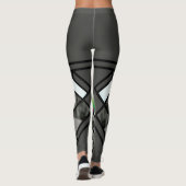 bloemkousen leggings (Achterkant)
