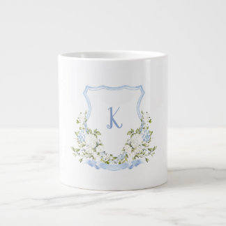 Bloemkraagmonogram Extra Grote Beker